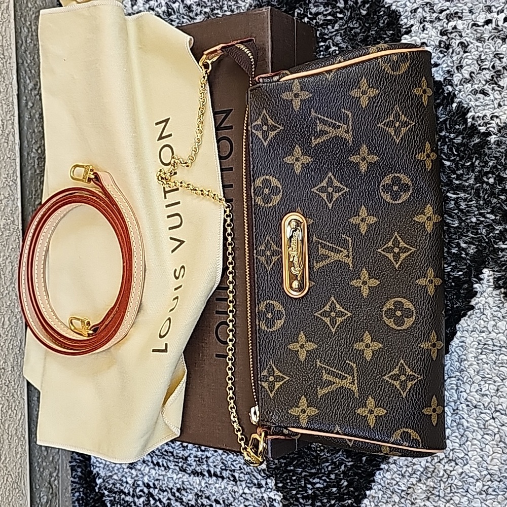 Louis Vuitton Monogram Eva Clutch(Pochette)